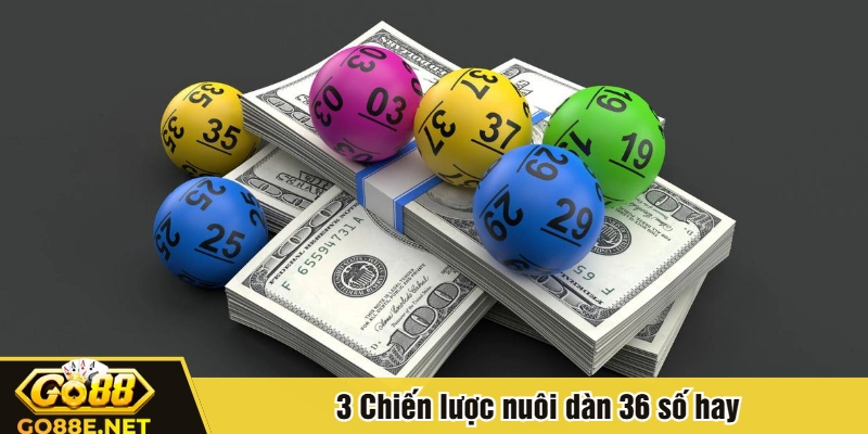 3 Chiến lược nuôi dàn 36 số hay