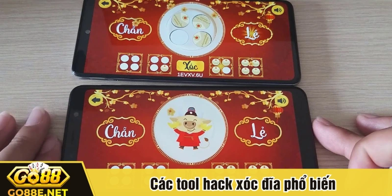 Các tool hack xóc đĩa phổ biến