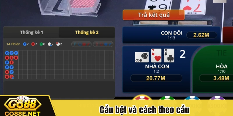 Cầu bệt và cách theo cầu