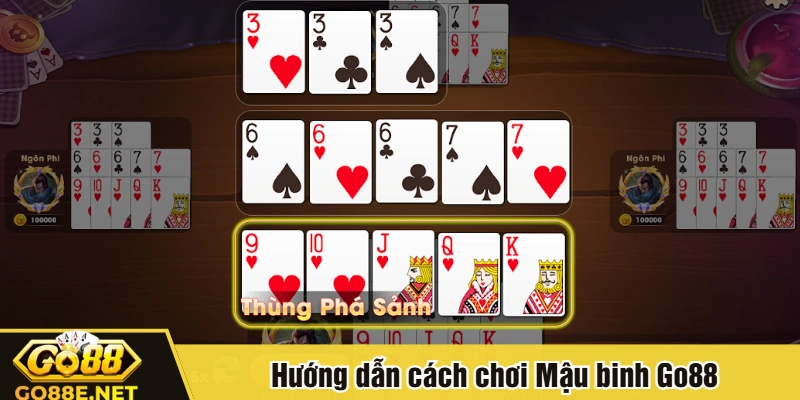 Hướng dẫn cách chơi Mậu binh Go88