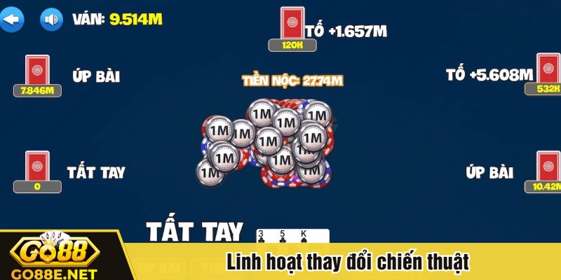 Linh hoạt thay đổi chiến thuật