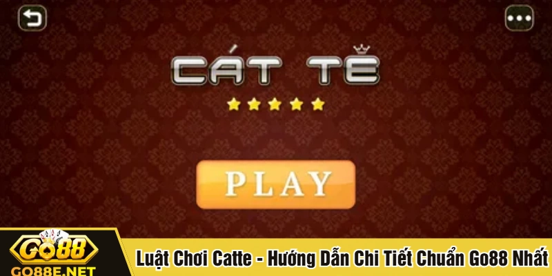 Luật chơi Catte