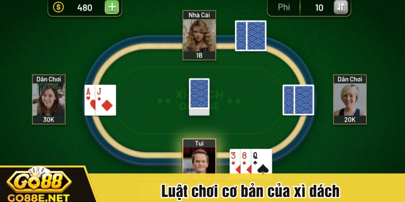 Luật chơi cơ bản của xì dách