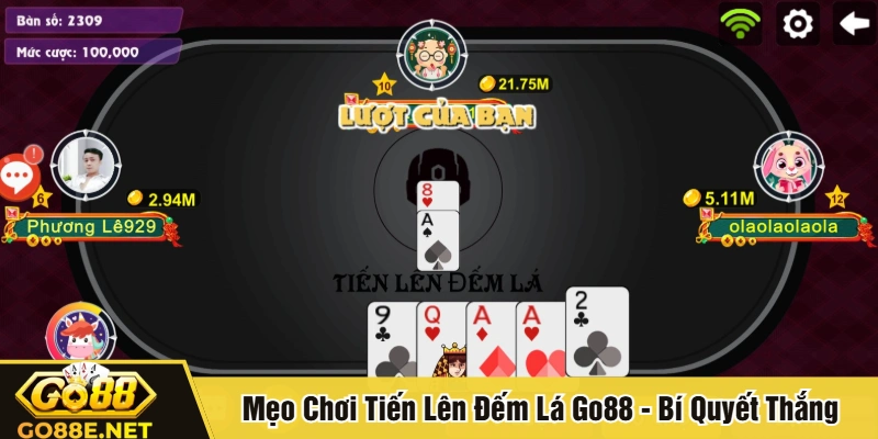 Mẹo chơi Tiến lên đếm lá