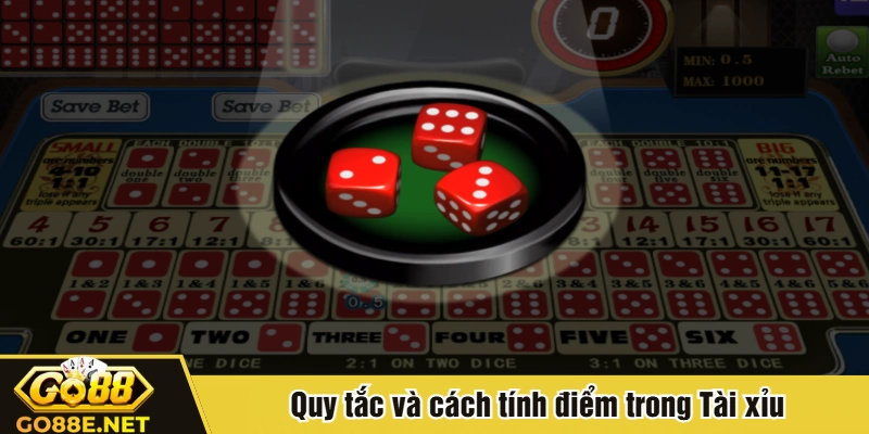 Quy tắc và cách tính điểm trong Tài xỉu