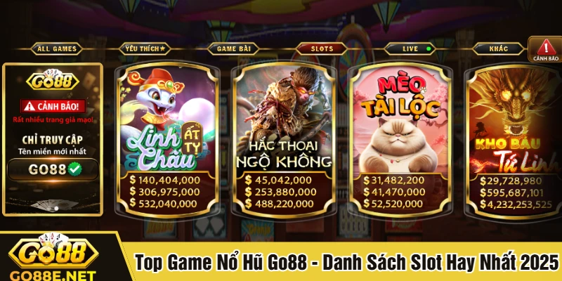 Top game nổ hũ