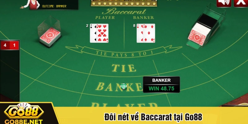 Đôi nét về Baccarat tại Go88