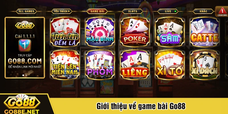 Giới thiệu về game bài Go88