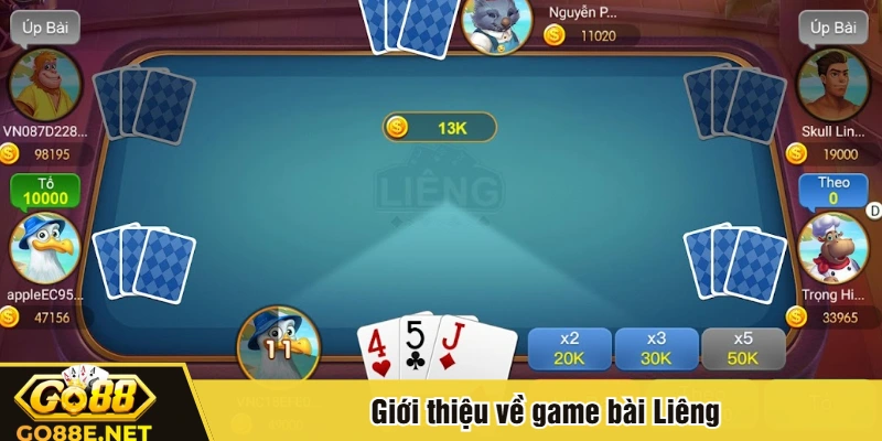 Giới thiệu về game bài Liêng
